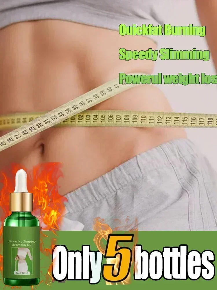 

7 Days Fast Loss Weight Oil Product Lose Weight Tummy Waist Fat Burner Burning Anti Cellulite Essential Oils