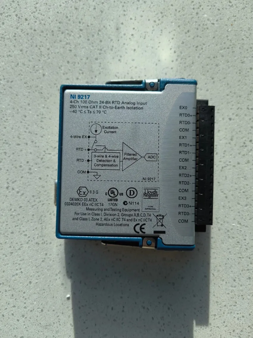 1PC USED National Instruments NI 9217 cDAQ Temperature / RTD Input Module #xhd