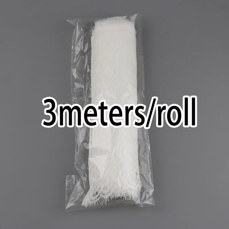 (3 meters/lot) 170ｍm White Elastic Lace Fabric French Hollow Underwear Stretch Lace Trim Manual DIY Wrapping Gifts Ribbon