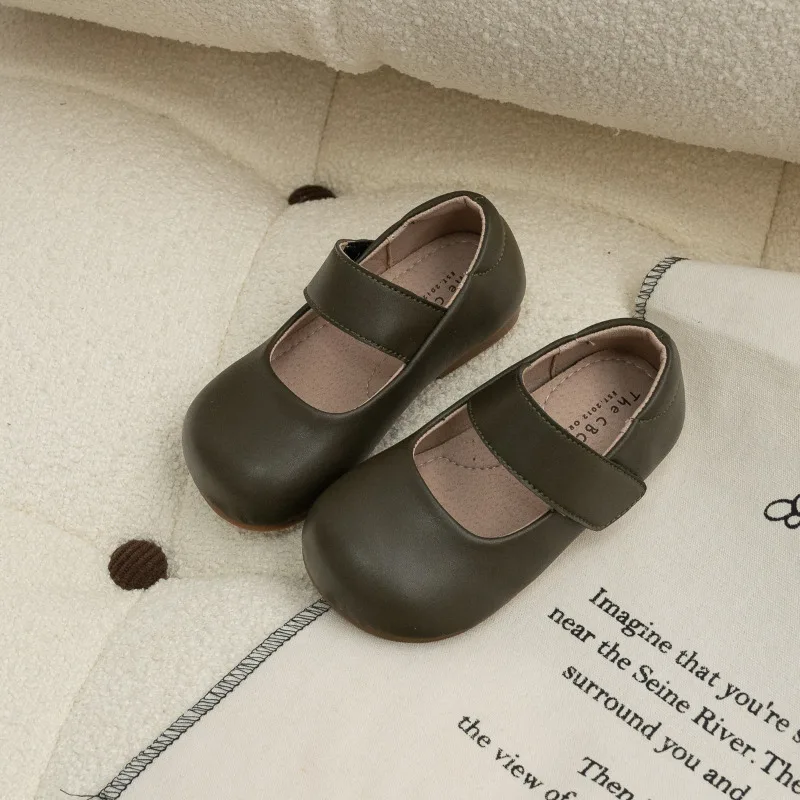 Kids Shoes Spring Autumn Toddler Girls Fashion Brand Mary Jane Dress Dance Ballet Princess Flats Children Sandals Soft Sole