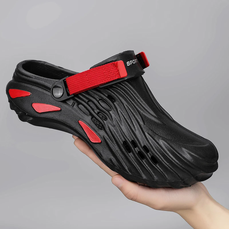 

Unisex Summer Slippers Men Clogs Platform Women Beach Sandals Outdoor Casual Non-slip Footwear Men Sandals