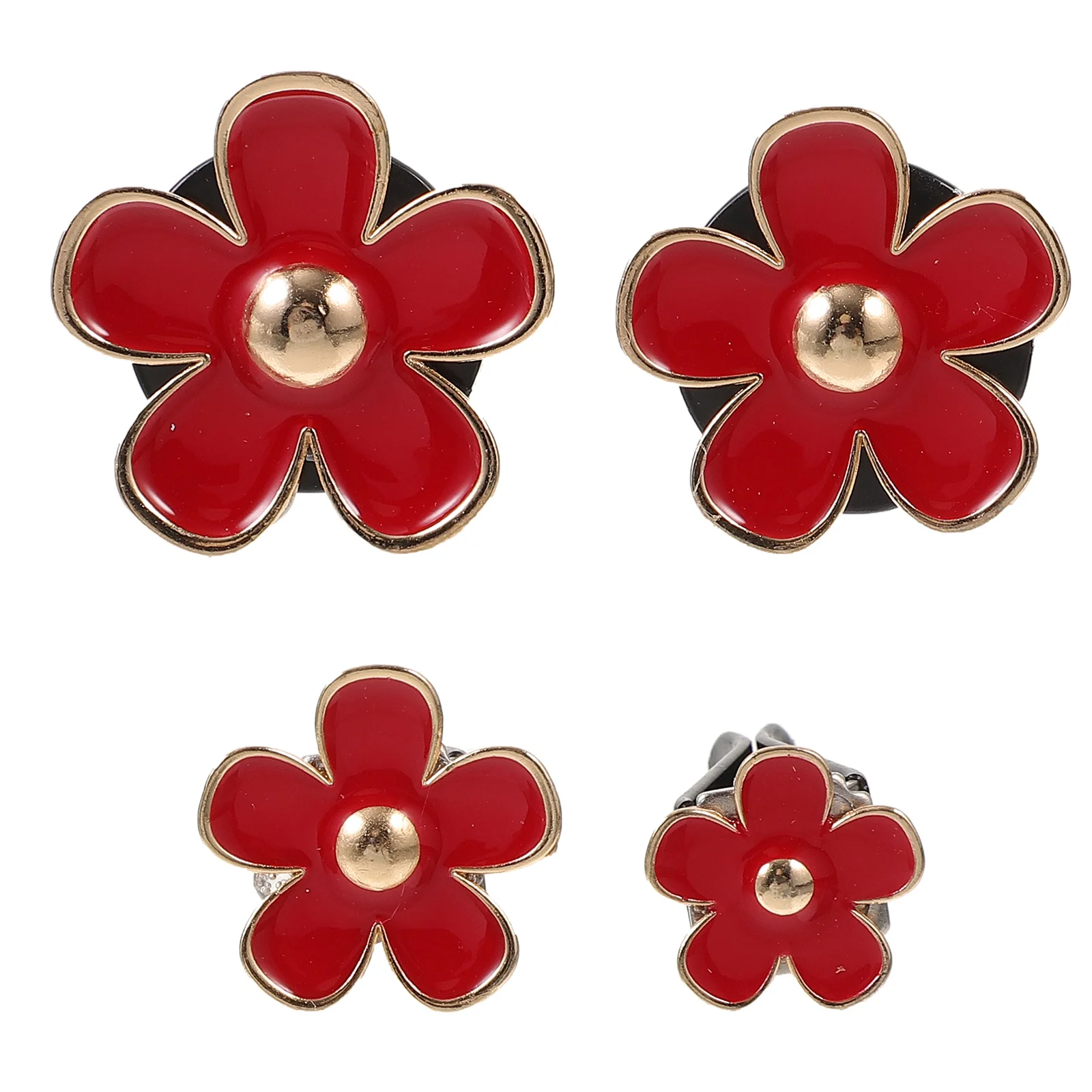 

4Pcs Car Aroma Decoration Clips Stylish Flower Design Vent Diffuser for Car Interior Decor Freshener Outlet Accessory