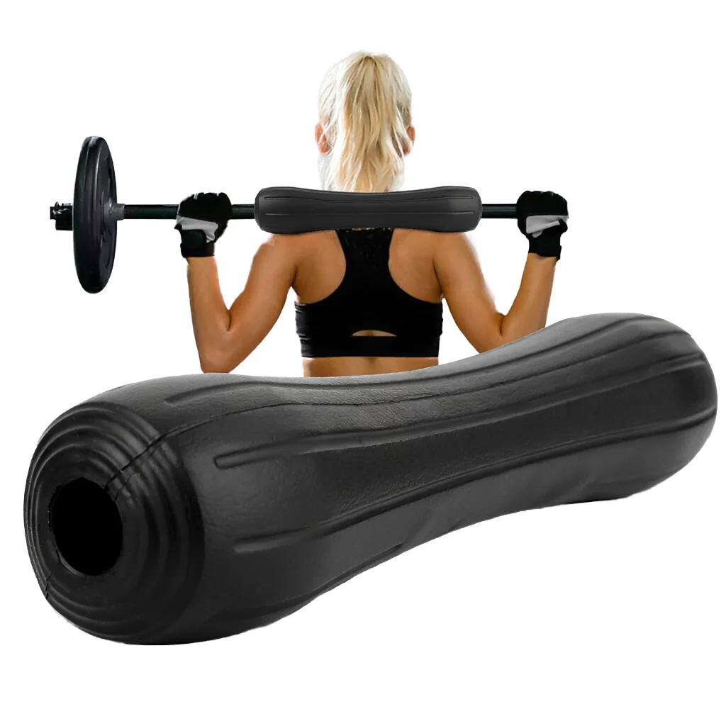 Protège-épaules antidérapant en caoutchouc 2026 pour haltères, protection du cou et des épaules pour l'entraînement au squat, équipement de fitness pour la salle de sport