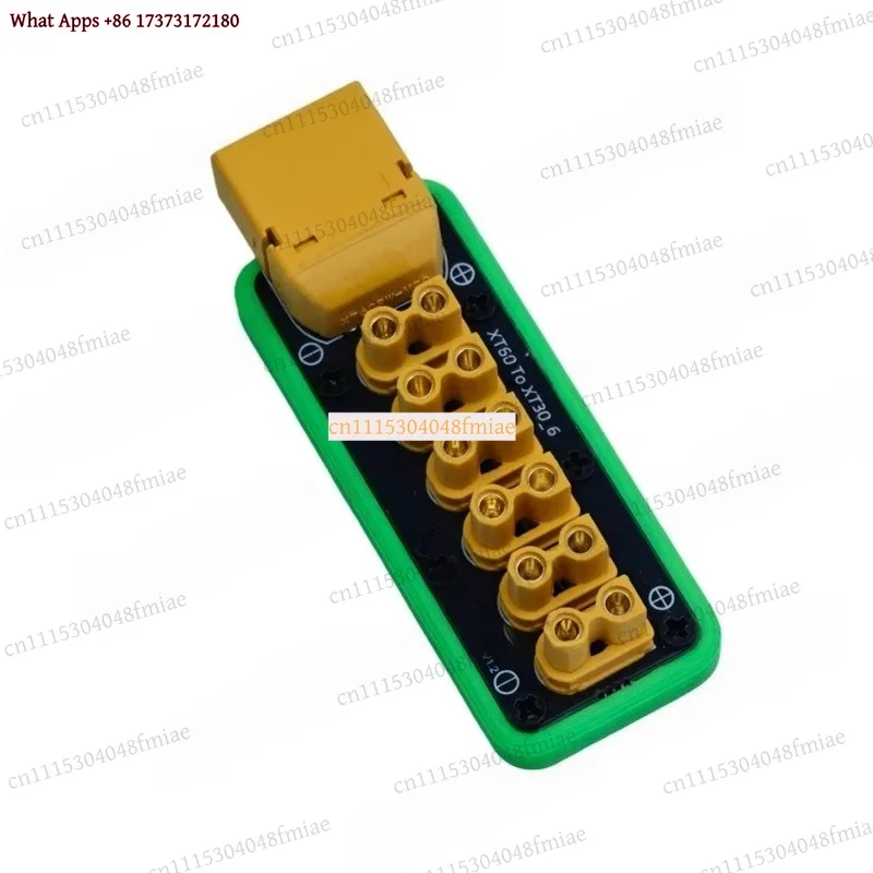 100A XT60 Input 6-Channel XT30 Output PDB Power Distribution Board Module for RC Drone Car Robot Boat
