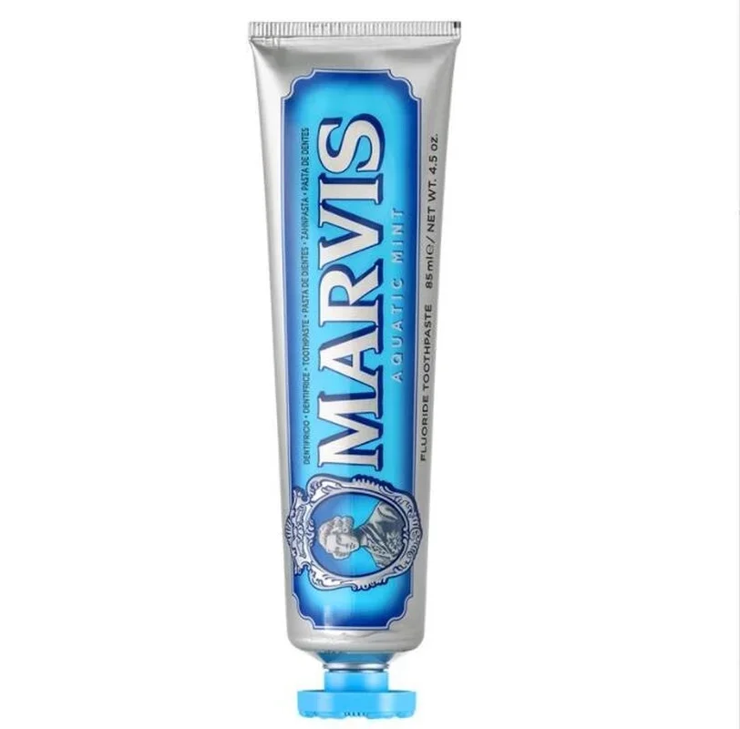 Marvis ยาสีฟัน85Ml อิตาลี Original Marvis Whitening Mint Freshen Breath และลบคราบควันยาสีฟันฟอกสีฟัน