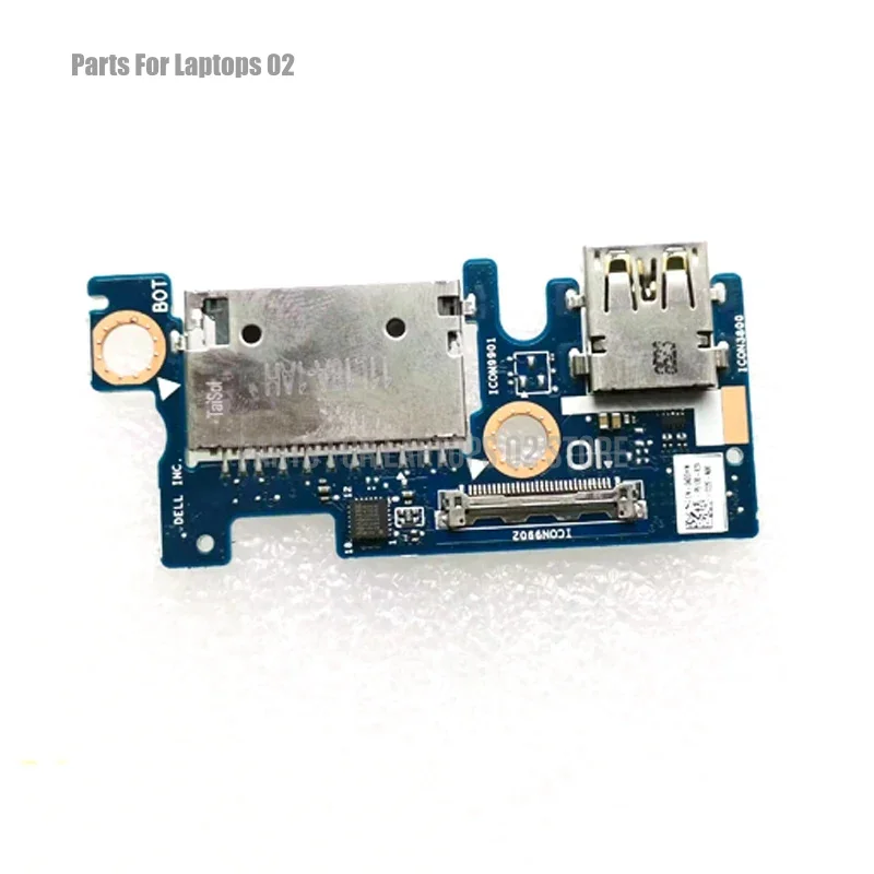 D+04DDHW 0JTDKF New Original For Dell 15 G7 7590 G5 5590 USB Card Reader IO Board CN-04DDHW CN-0JTDKF 4DDHW JTDKF High Quality