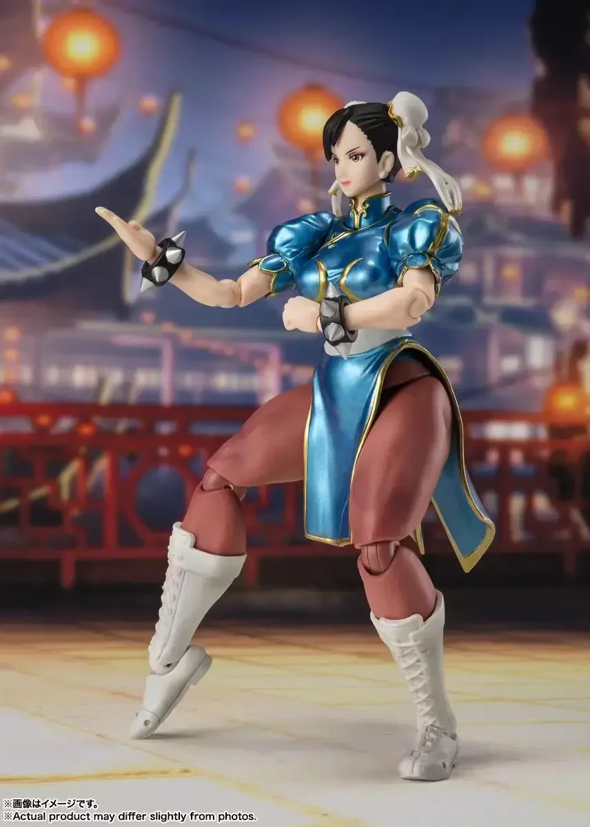 В наличии Bandai SH Figuarts SHF Chun Li Outfit 2, серия Street Fighter, аниме-фигурки, экшн-модель, игрушки, фигурка