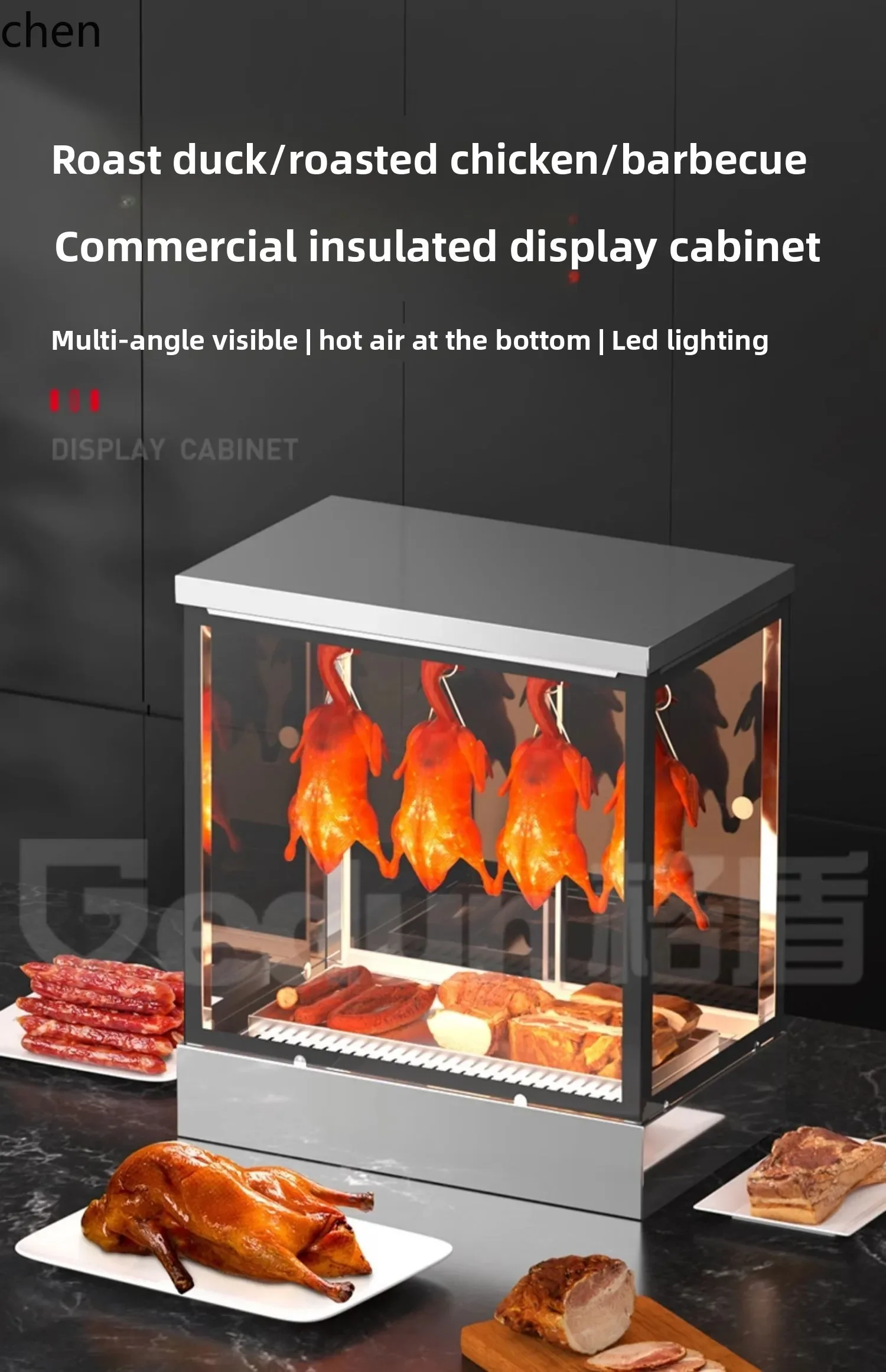

thermal insulation cabinet commercial desktop constant temperature heating cabinet thermal insulation display cabinet