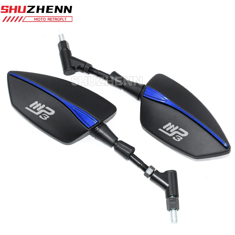 لبياجيو MP3 250 300 500 HPE دراجة نارية الجانب مرآة مرايا الرؤية الخلفية