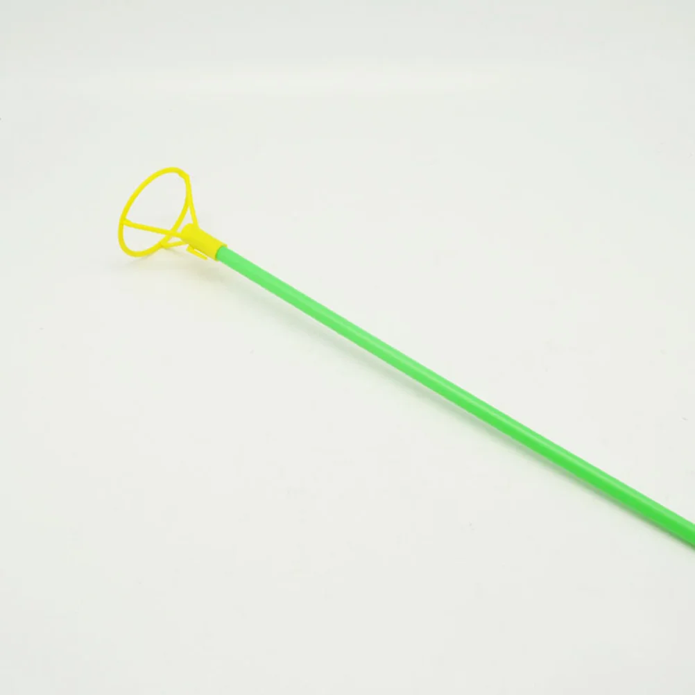 

10 Pieces Balloon Sticks and Cups Combo for Events Weddings Birthdays Carnival Decorations Balloon Holder for Parties Supplies