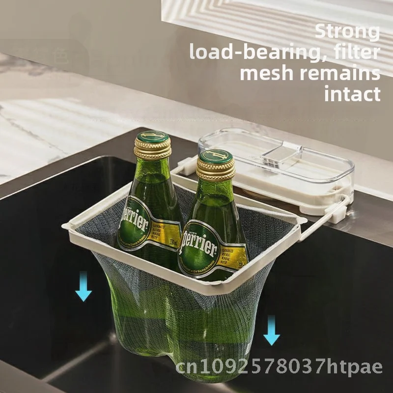 

Anti-Clogging Kitchen Sink Filter Drain Disposable Mesh Rack with Suction Cup for Food Waste 50 Count Upgraded Tear-Resistant