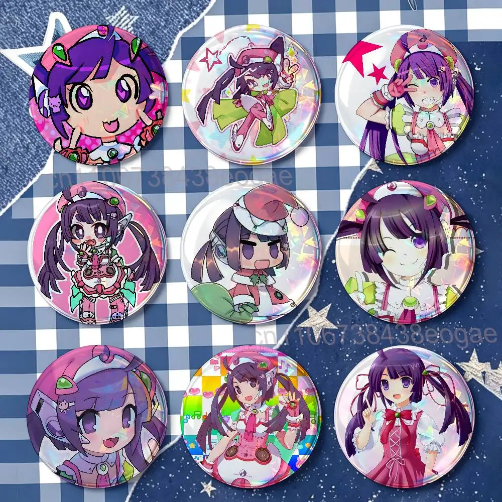 T-Tone Rion V3 HD Print Badges Pretty Round Display Brooches IP merchandise 32mm 58mm 75mm 44mm 25mm