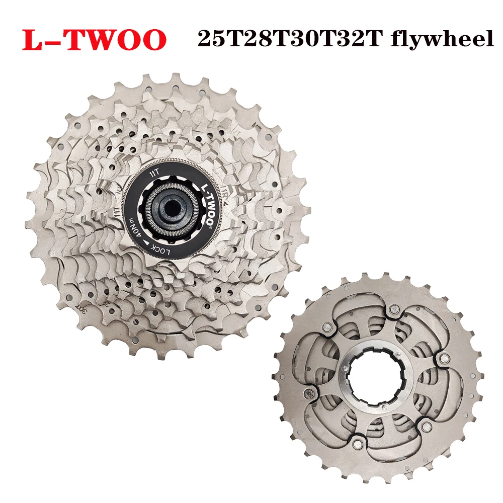 LTWOO R9 2x11S large Groupset R9 Shift Lever Rear Derailleur PROWHEEL RPM-170/172.5-50/34T Crank HG601 Chain LTWOO K7 flywheel