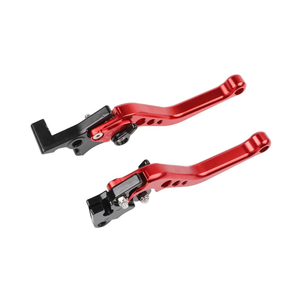 Motorcycle Adjustable Alloy Clutch Brake Lever Handlebar Pair Built for Reliable Control and Enhanced Riding Experience