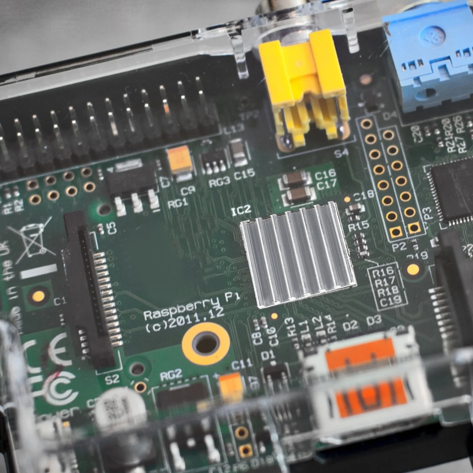 

24Pcs Chip Radiator Small Aluminum Heatsink Cooling Pads for Power Semiconductor Ic LED Light Electronic Devices Radiator with