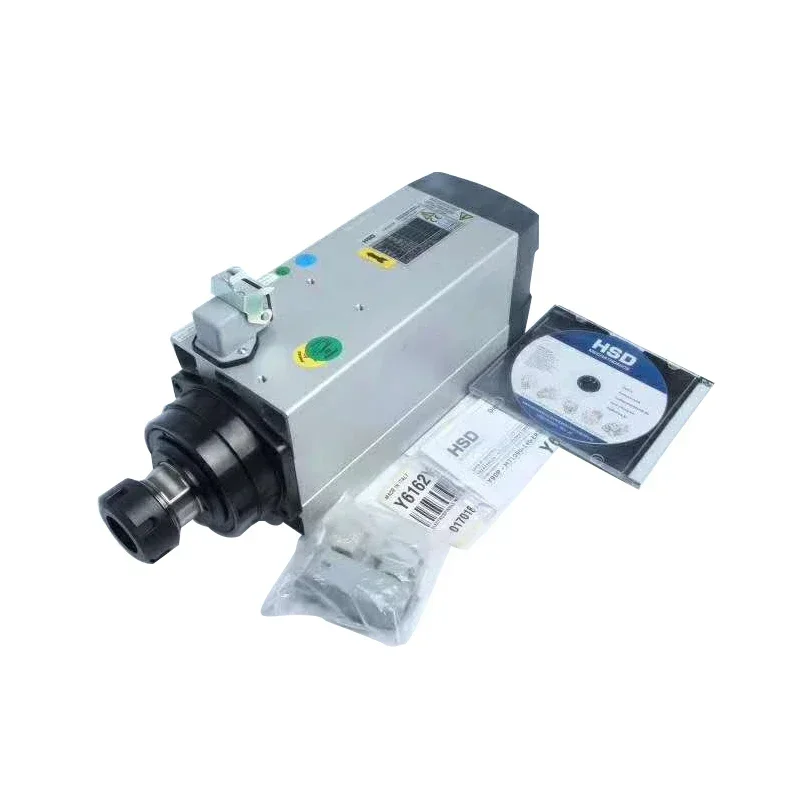 

Низкий уровень шума HSD 6 кВт с воздушным охлаждением, двигатель шпинделя деревообрабатывающего фрезерного станка с ЧПУ