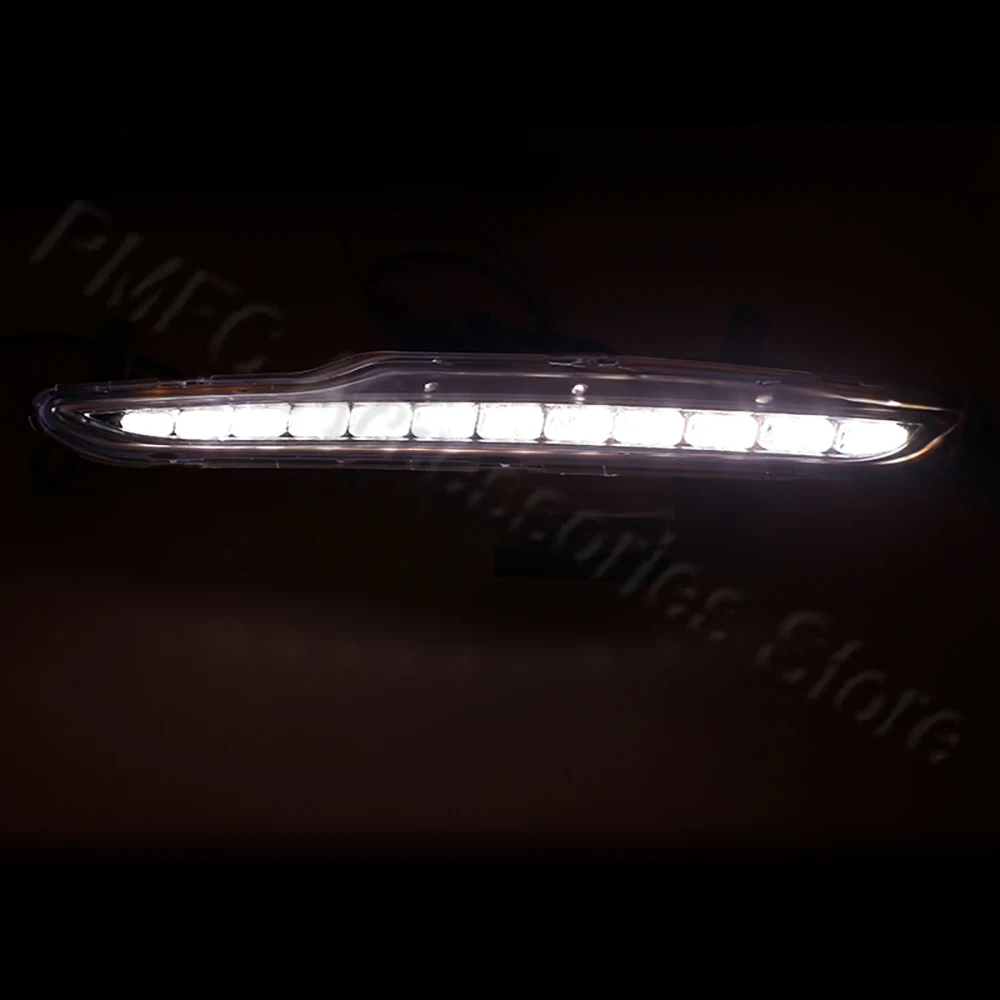 For KIA K5 Optima 2011 2012 2013 Front Bumper LED DRL Daytime Running Light Daylight Fog Lamp
