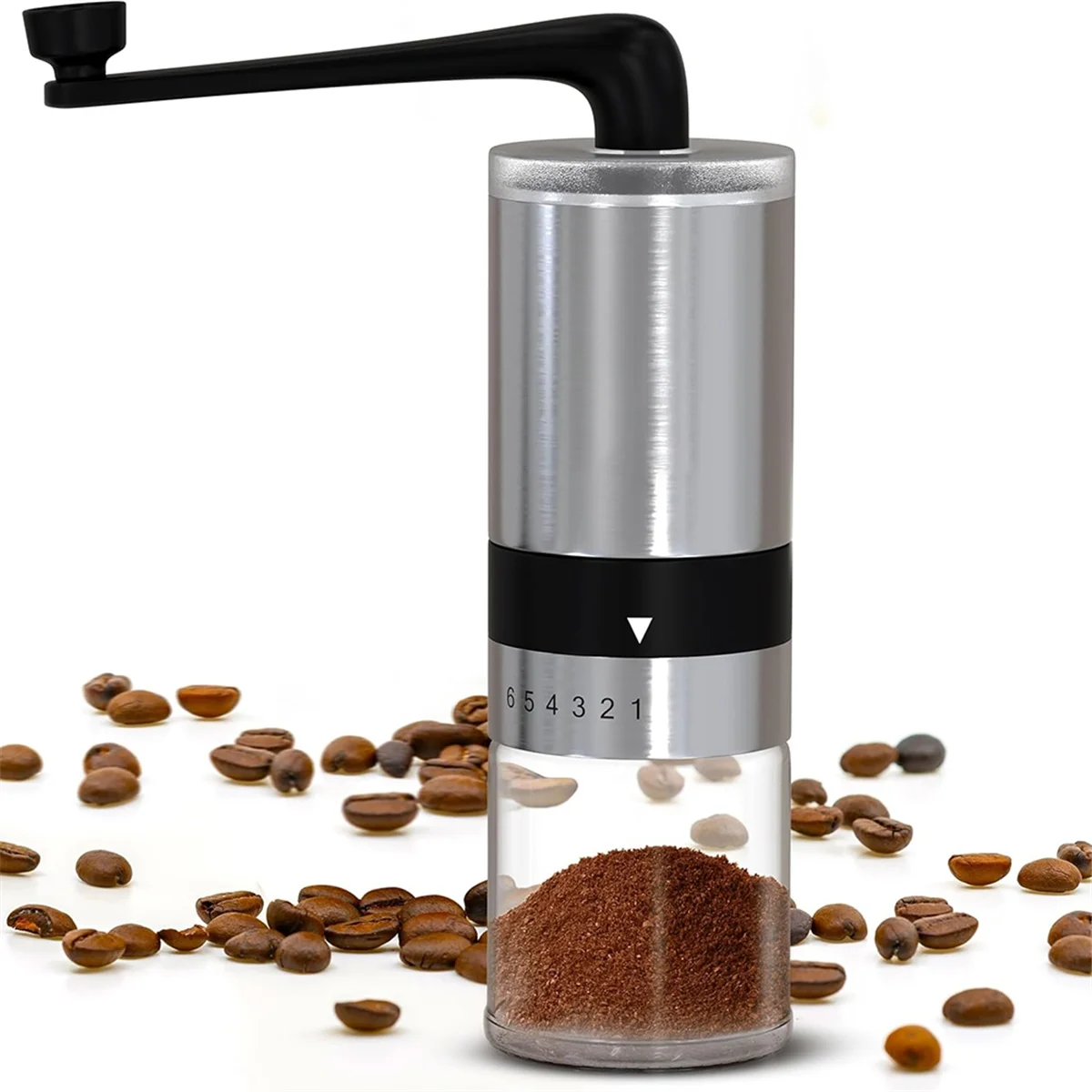 

A71P Manual Coffee Grinder - Conical Burr Grinder, Espresso Coffee Grinders, Hand Coffee Bean Grinder, Adjustable