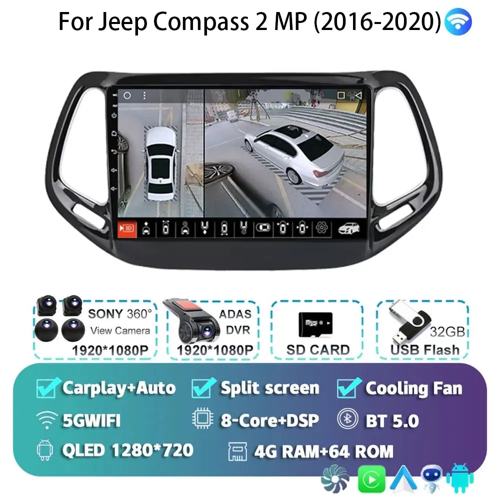 Variant: 4G-64G 360 DVR