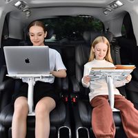 Car Lap Desk Car Seat Tray Table Adjustable Travel Tray for Kids Adults for Laptop Computer Tablet for Long Trips for Tesla BMW