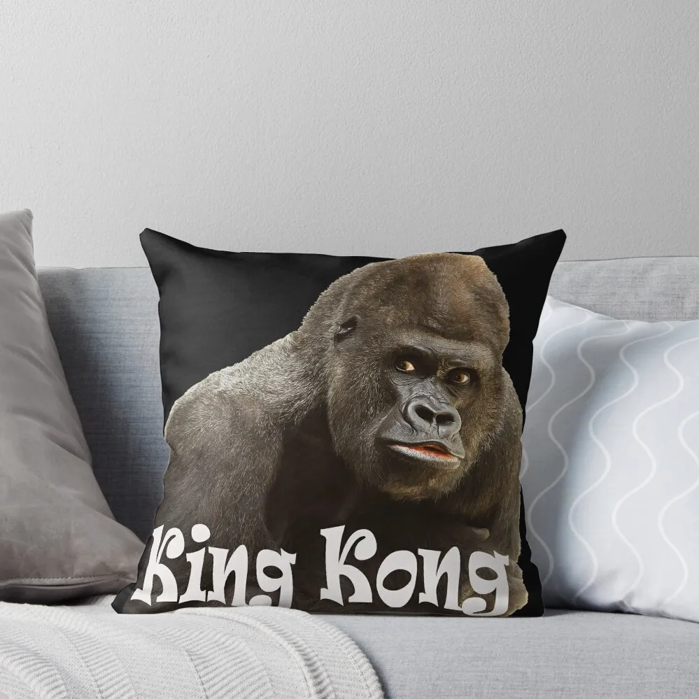 King Kong - king kong old movies Throw Pillow christmas pillowcases Pillowcase Cushion Pillow
