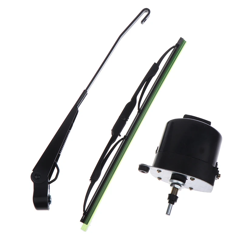 Universal 12V Windscreen Wiper Motor Or Arm With Blade 01287358 0390506510 7731000001 Fit For Willis  Tractor