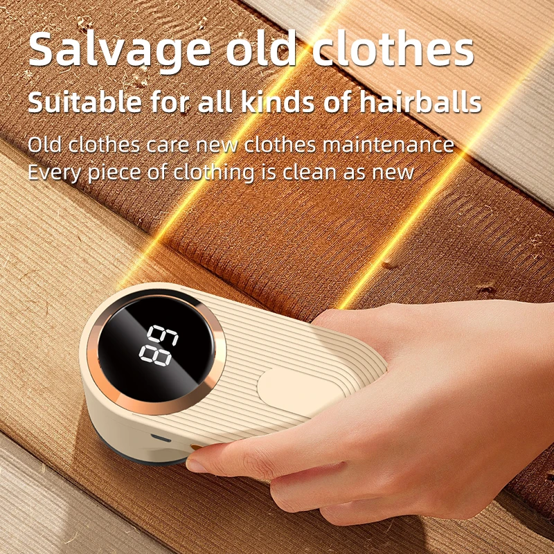 XMSJ مزيل الوبر المحمول للملابس الكهربائية الزغب بيليه مزيل شاشة LED قابلة للشحن للملابس ماكينة حلاقة مزيل الزغب
