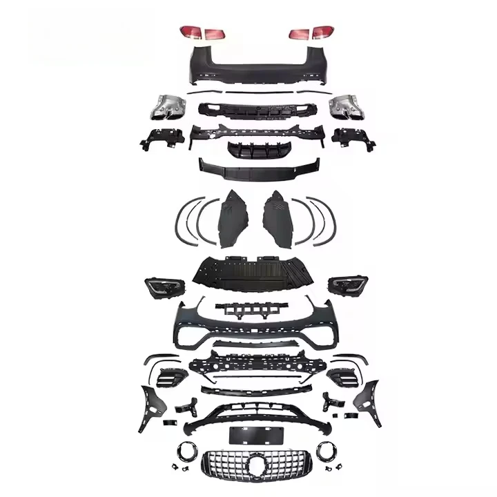 STLF Exterior Restyling X253 PRE to LCI GLC63 AMGs Converted Kit for GLC Class X253 SUV PRE 15-19 Auto Part Car Modification