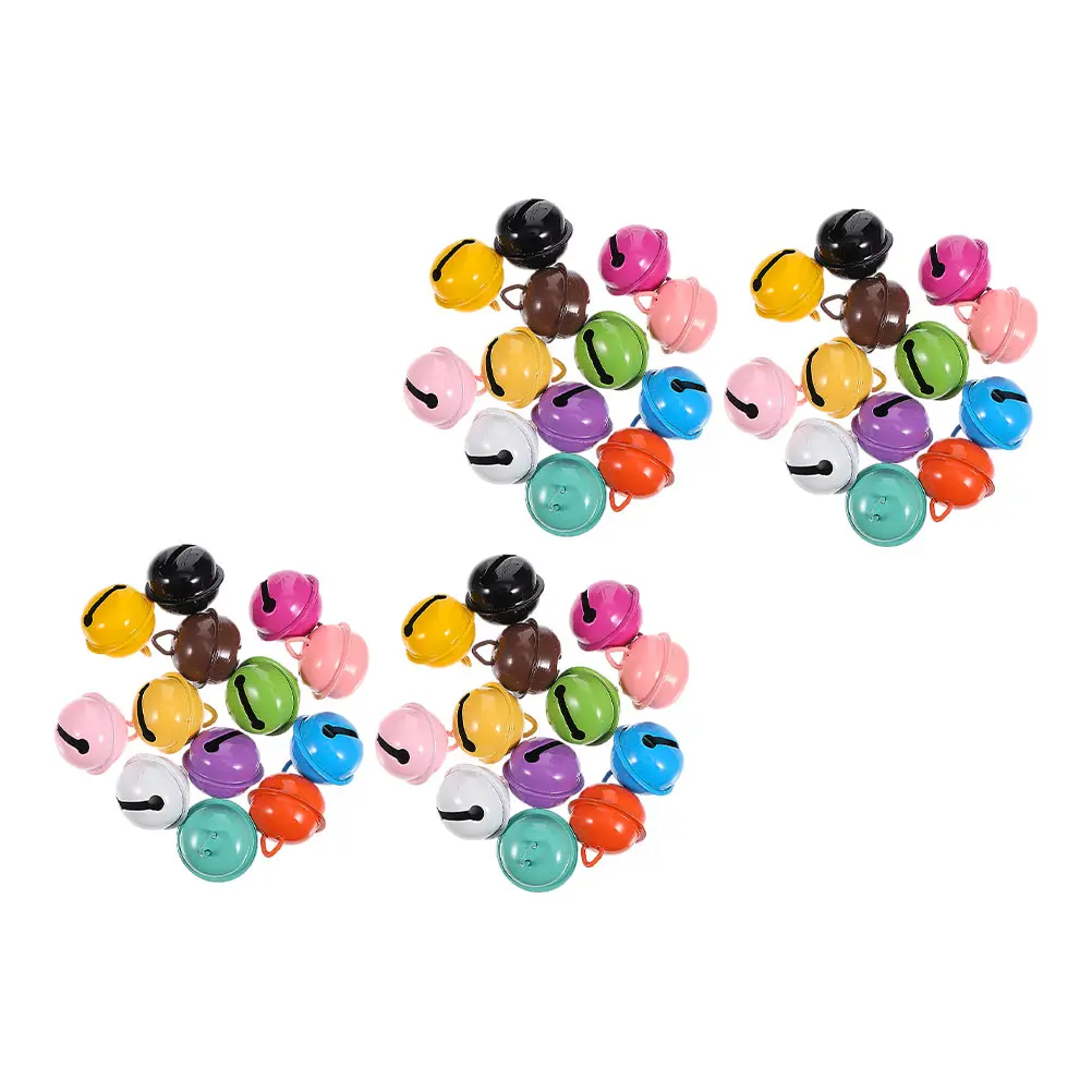 

40pcs Small Pet Accessories Multi-Function Puppy Dog Bells Keychain Charms Dog Cat Bells Decorative Hanging Ornaments