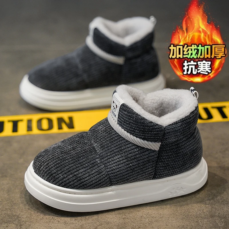 الشتاء الثلوج التمهيد جديد غامض الدافئة الرجال الراحة الأحذية في الهواء الطلق أزياء الأولاد أحذية بسيطة عدم الانزلاق النساء أحذية رياضية