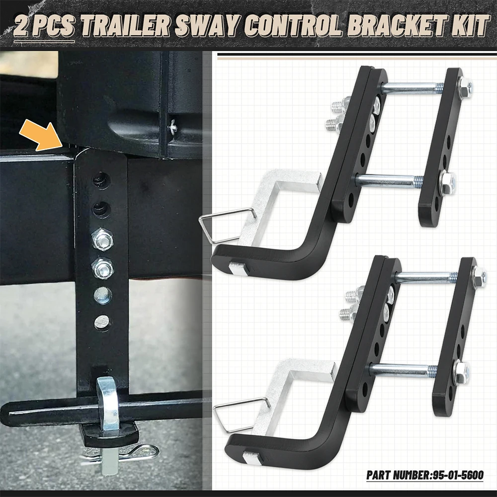 1PCS Trailer Sway Control Bracket Kit 95-01-5600 For Equalizer Hitch-Weight Distribution-6000 lbs to 14000 lbs For Trailer Frame