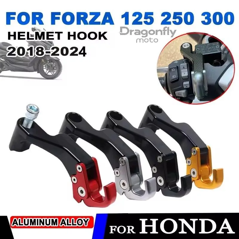 دراجة نارية هوك مخلب شماعات خوذة أكياس حامل الزجاجة لهوندا Forza125 Forza250 Forza300 Forza 125 250 300 NSS 300 اكسسوارات