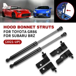 Hood Bonnet Strut For Subaru BRZ Toyota GR86 2021 2022 2023 2024 Front  Modify Gas Struts Lift Supports Rod Arms Springs Shock