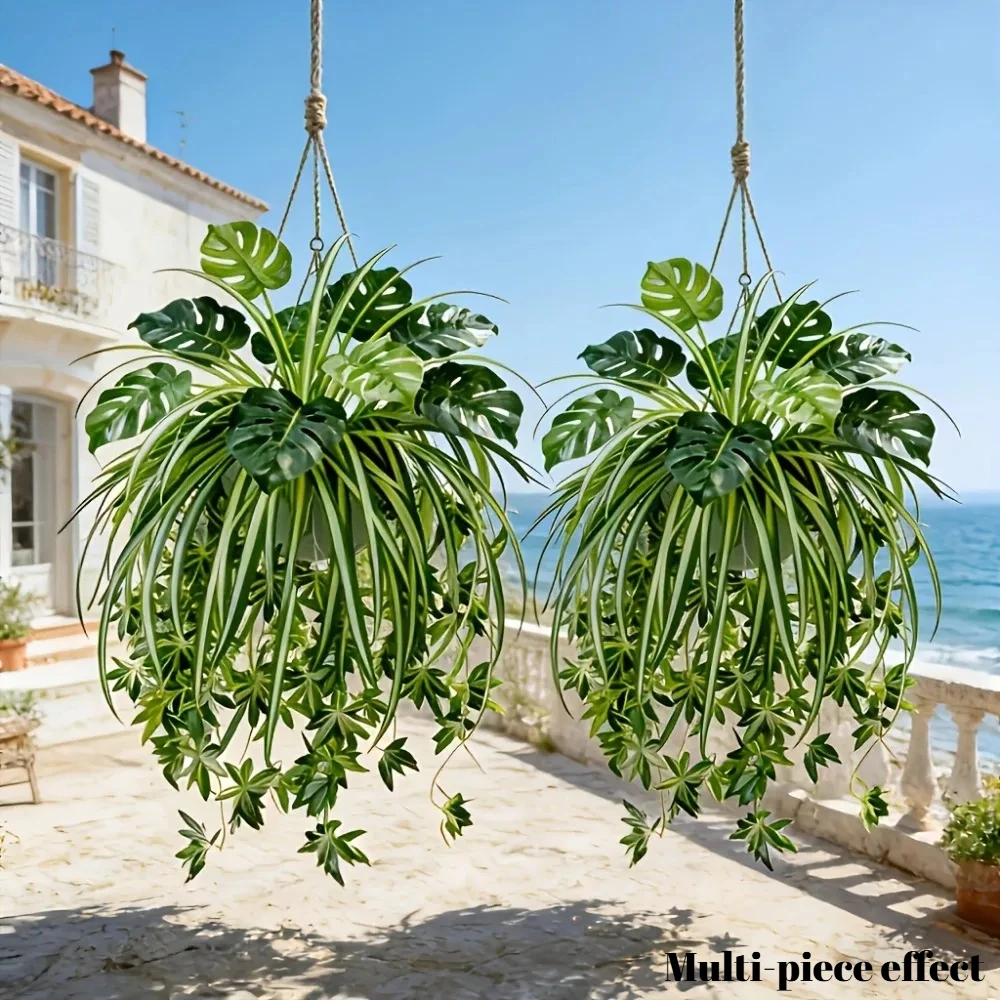 3 Piezas de Plantas Artificial - String Of Pearls Plant reseña y precio