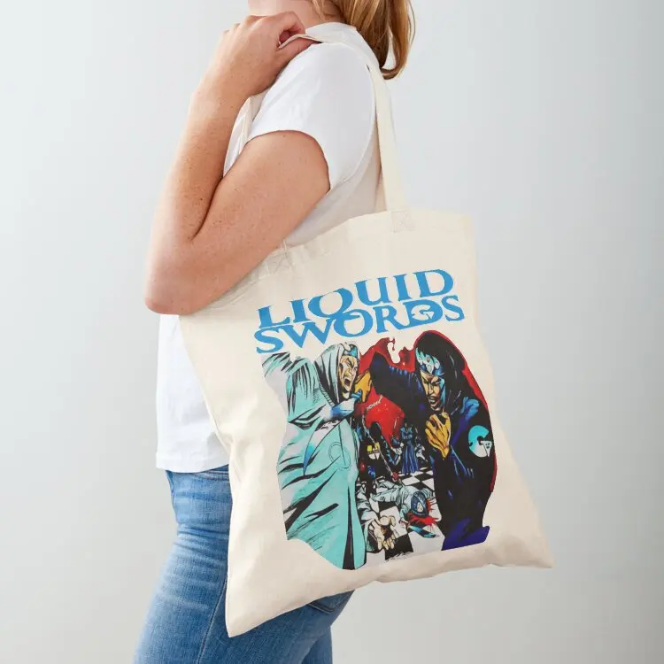 

Liquid-Swords Classic Tote Bag Handbags women tote bag canvas shopping bag supermarket folding