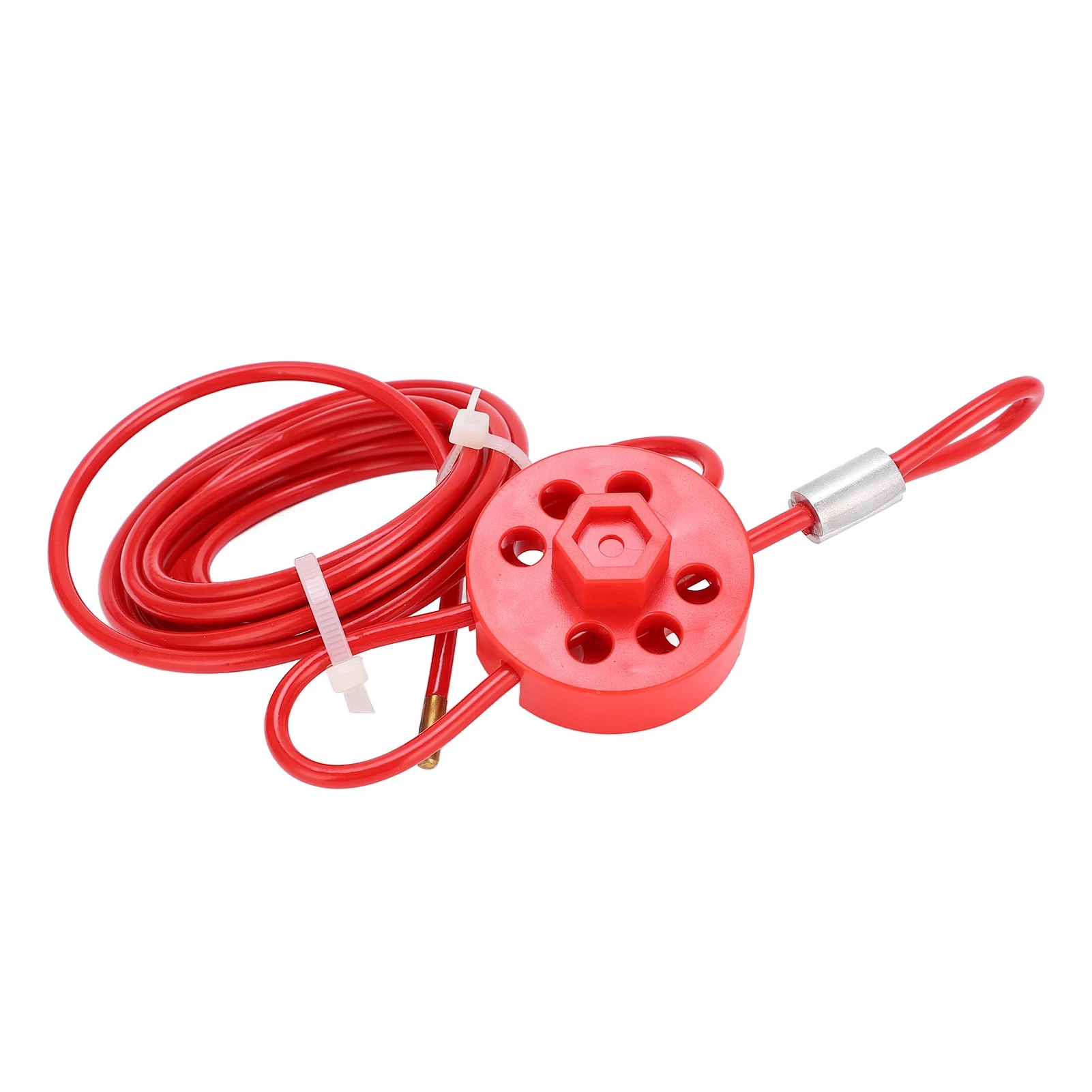 Adjustable Cable Lockout 2m Stainless Steel Lockable Handle Lockout Tagout Tool For Cable And Valve Safety Protection view 6