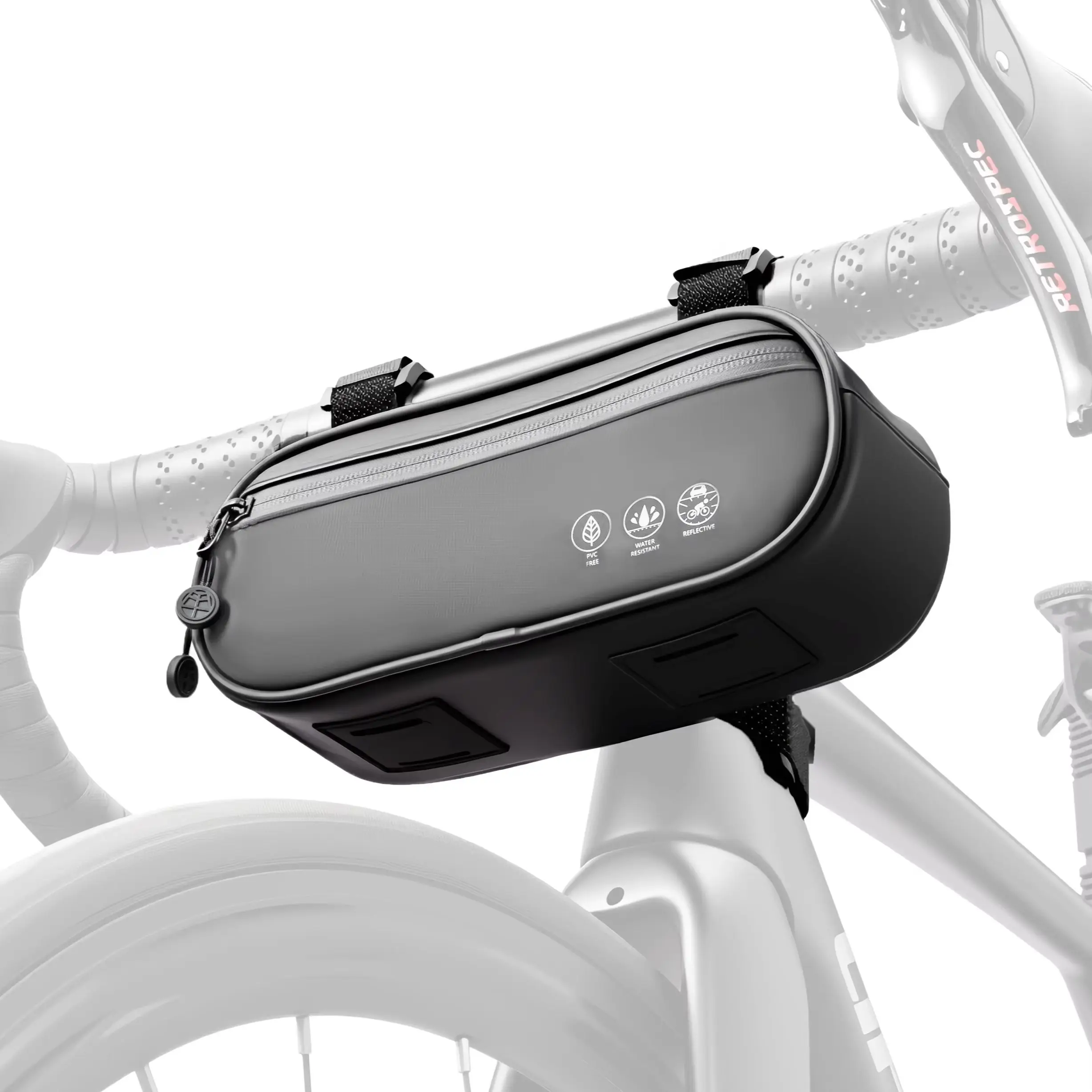 AliExpress OFFBONDAGE Bike Bag Waterproof Reflective Multifunctional Front Bag Large Capacity Ultralight Cycling Pannier Bag Accessories