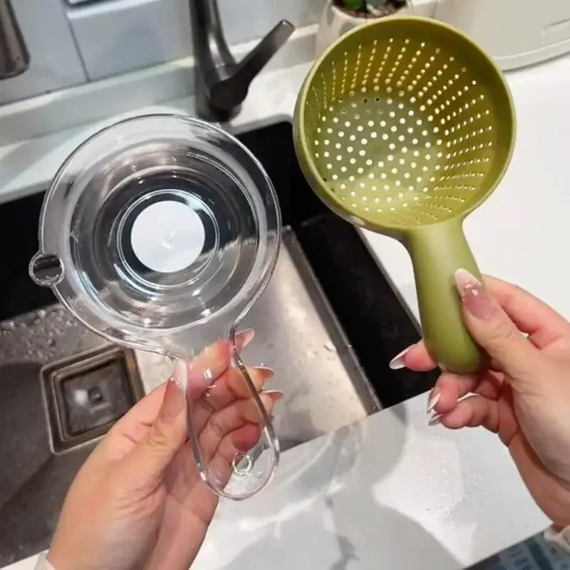 Vegetable Drainer Kitchen Basket Double Layer Food Grade Fruit Washer for Home Sink Organization and Straining