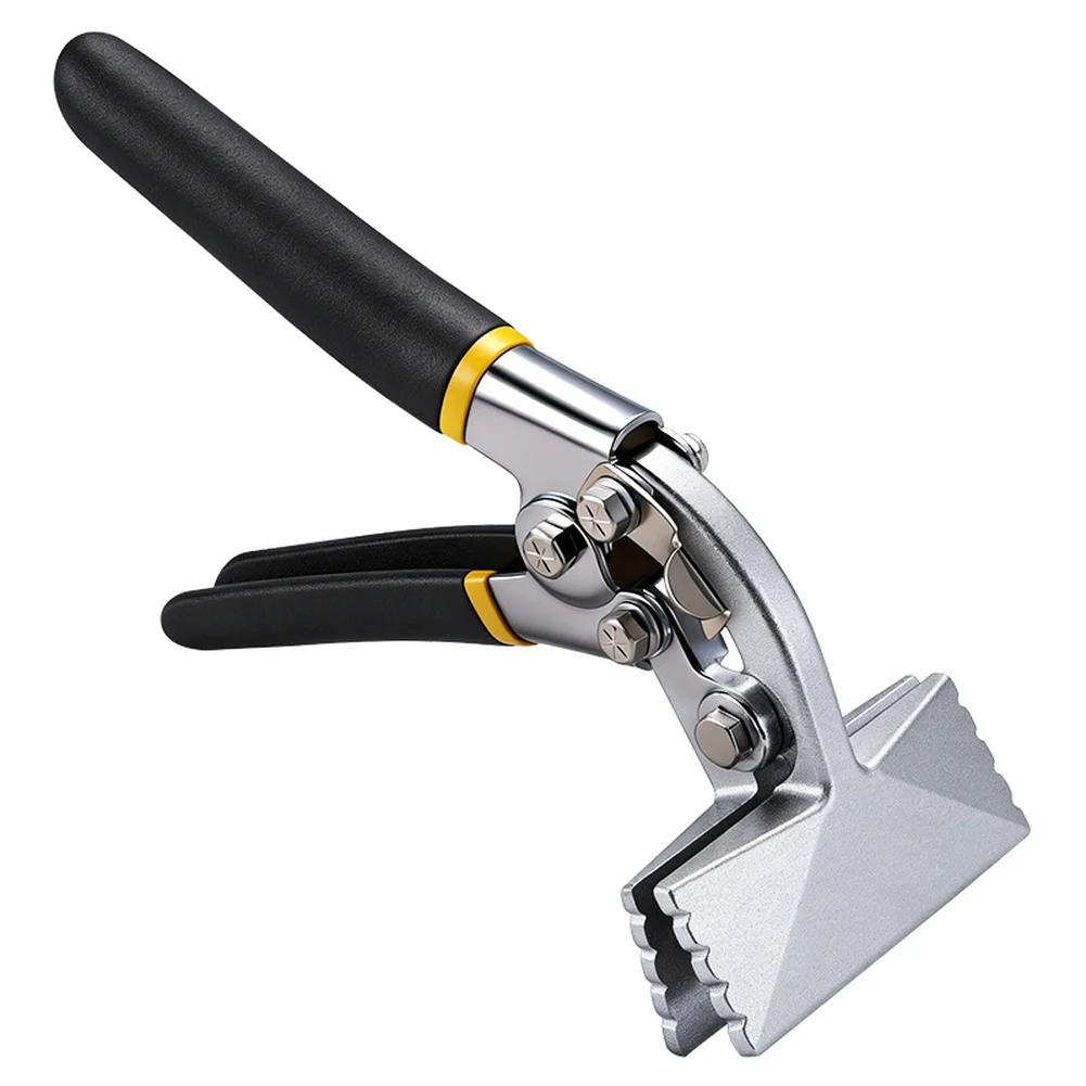 Panel Bender Edge Bending Pliers For HVAC Ceiling Installation Forged 45 Steel High Hardness Simple Bending Mechanism