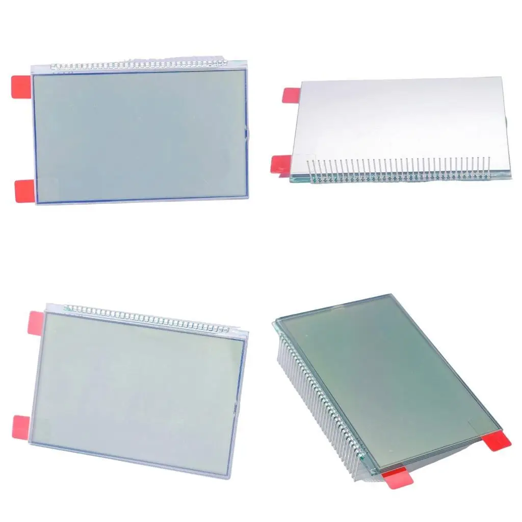 LCD Panel for ZX6R 636 Instrument Cluster Repair, Motorcycle Dashboard Display Screen in Rectangular Contact-Edge Form
