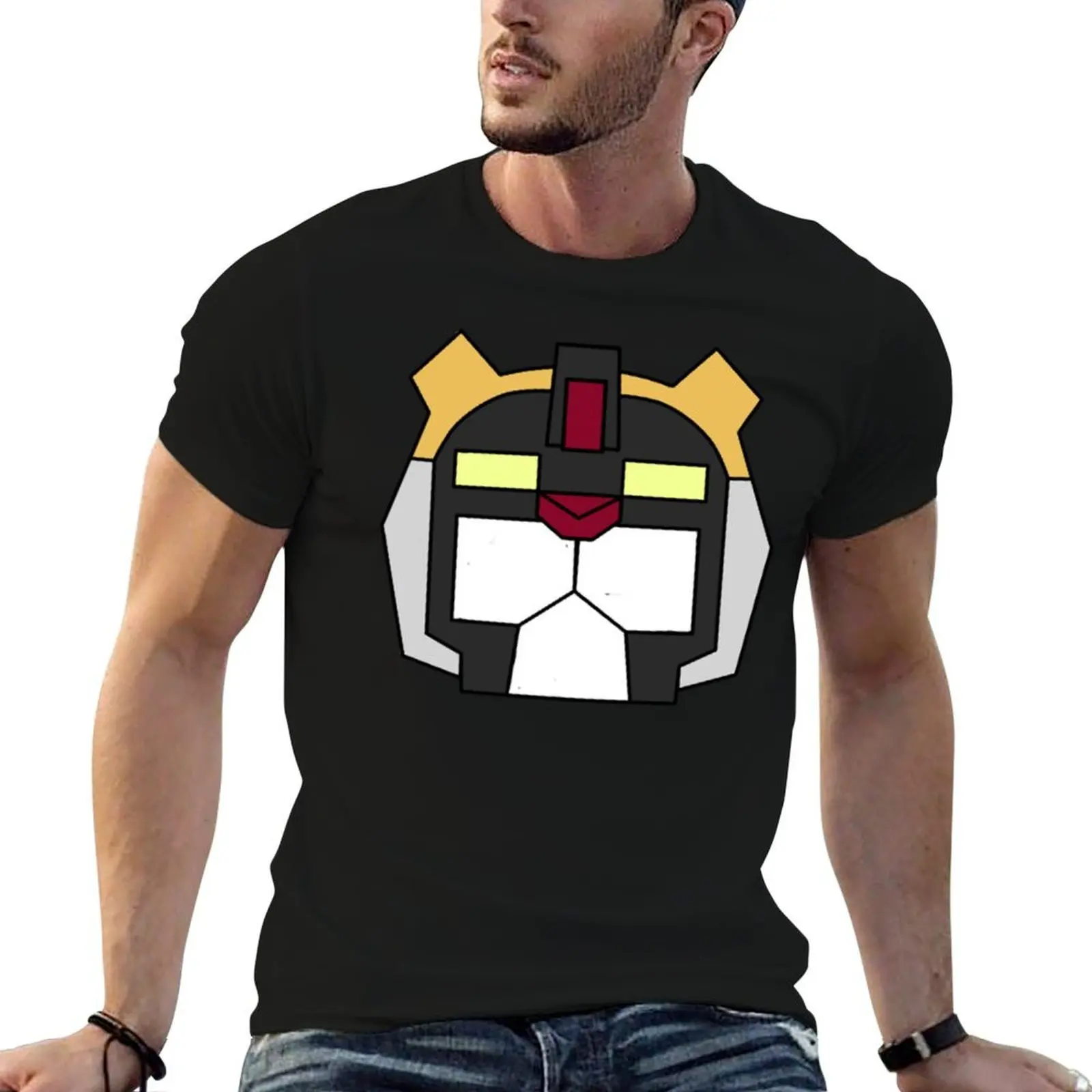 Voltron- Black Lion T-Shirt clothes vintage mens fashion