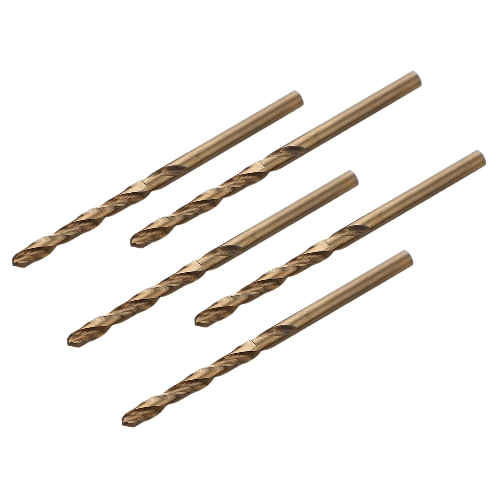 5PCS M35 Punte da trapano metriche al cobalto per acciaio inossidabile temprato HSS 150 fori con 5% cobalto per parti di utensili elettrici per la lavorazione del legno