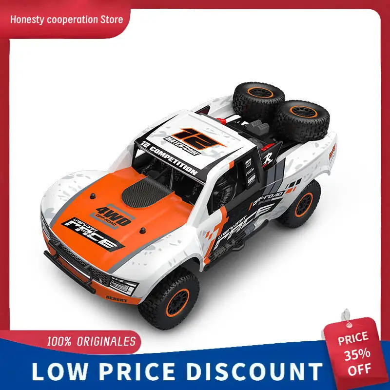 

HuangBo HB-RD1201 1:12, полномасштабная короткая карта с полным приводом, высокоскоростной автомобиль с дистанционным управлением, игрушка для мальчиков, радиоуправляемая модель автомобиля