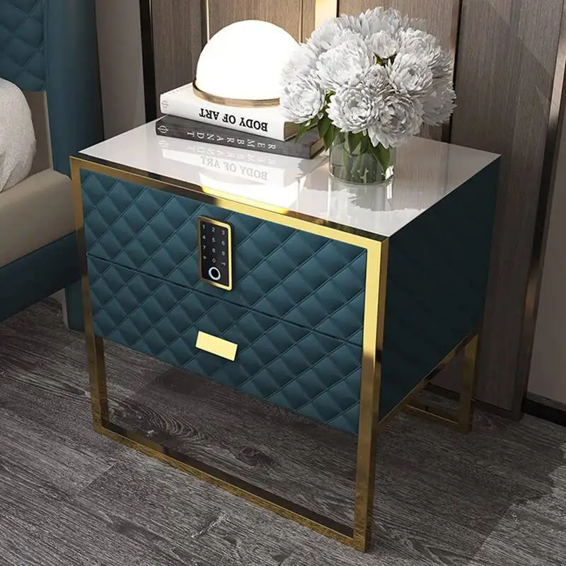 

Console Bedroom Smart Dresser Luxury Bedside Table Office Computer Table Garden Small Portable Table De Chevet Luxury Furniture