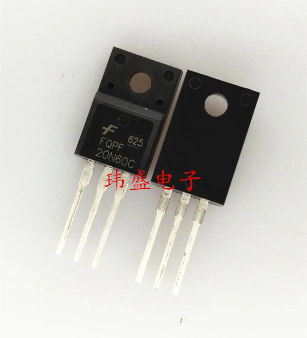 10 pieces FQPF20N60 20N60 FQPF20N60C