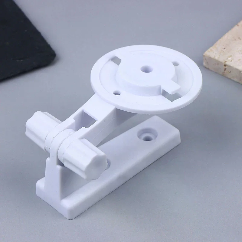 

2 комплекта 180 ° Регулируемый кронштейн для потолочной камеры, для внутреннего и наружного использования, миниатюрный пластиковый держатель для CCTV-камер