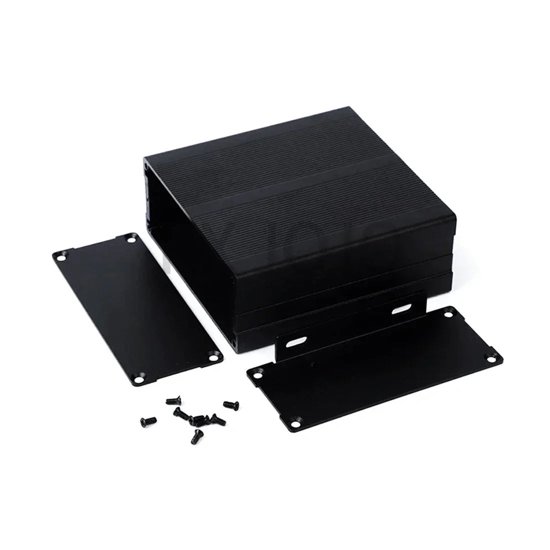 Aluminum Enclosure 97*40*90/100/120/150mm Split Silver/Black Waterproof Cooling Case Electronic Box DIY Power Housing