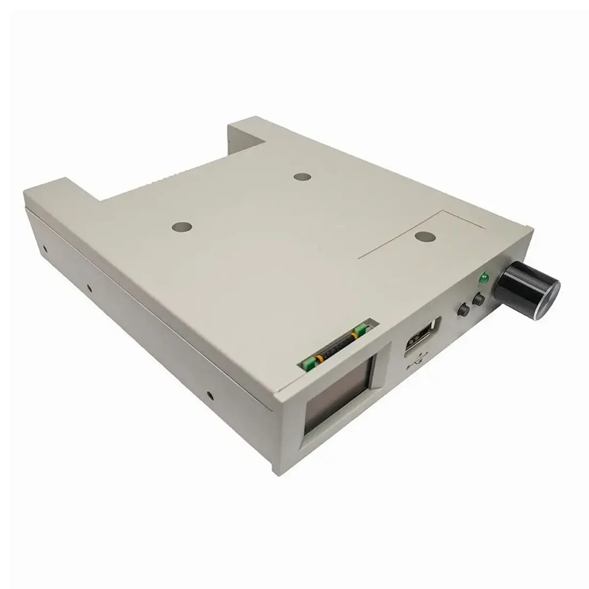 LSJD SFRM44-U100LQD-435 Floppy Drive Emulator with OLED Screen & Rotary Encoder OLED Flash Floppy Drive