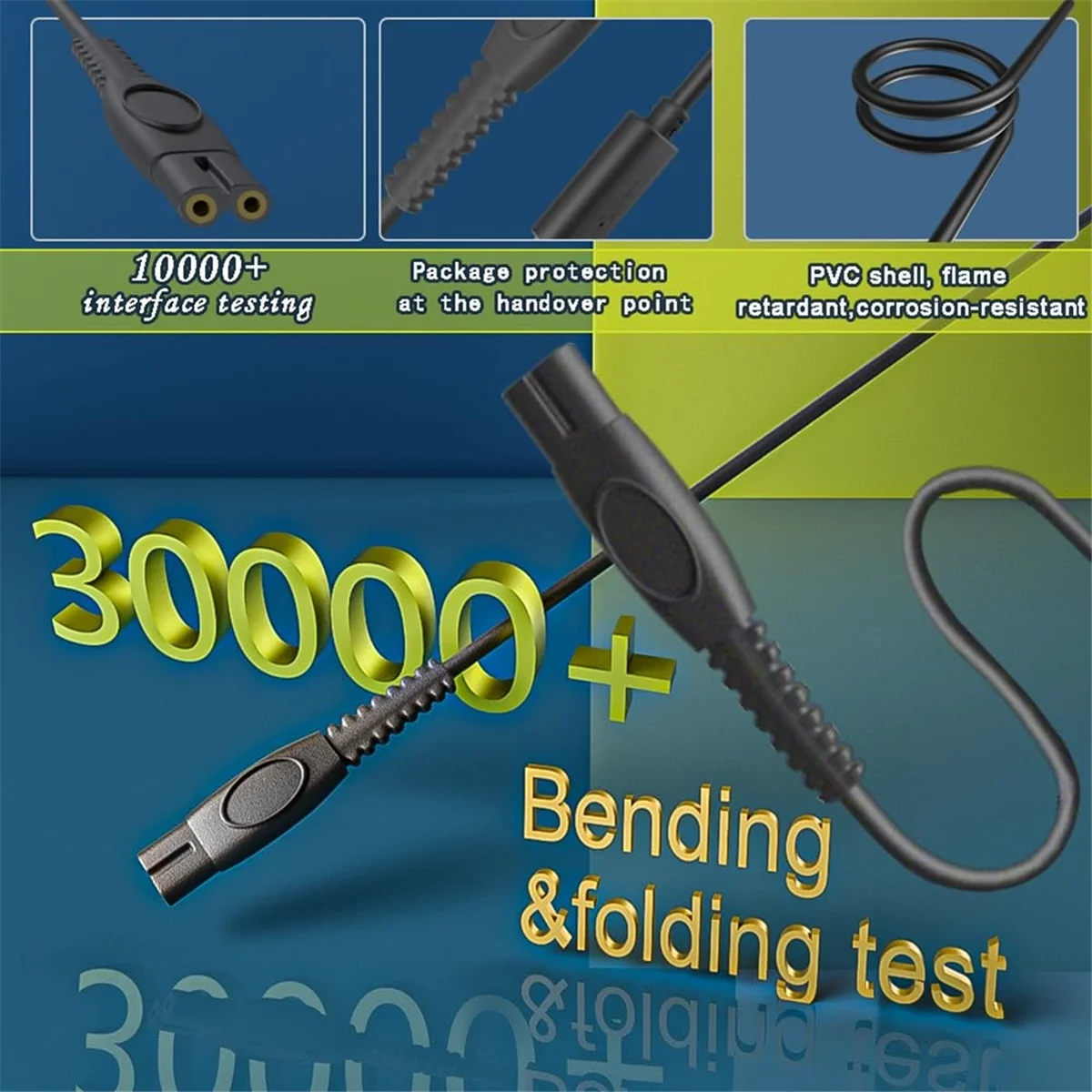 T27C 2 Stuks 5V 1A USB Scheerapparaat Oplader Koord voor Philips QP2724 QP2834 QP1924 MG9520 Elektrische Scheerapparaat Trimmer oplader Kabel