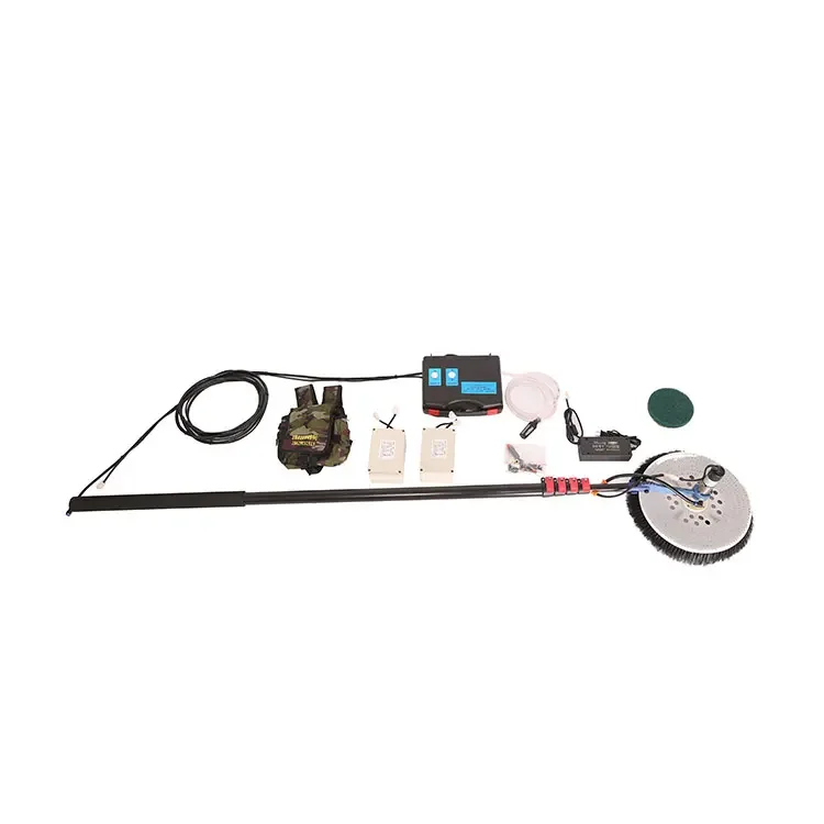 High Quality Nylon Brush Solar Panel Cleaning Brush Water Pipe for Photovoltaic System All-season 3-4 Hours 38cm/52cm 200w